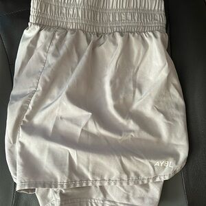 Grey AYBL 2 in 1 shorts